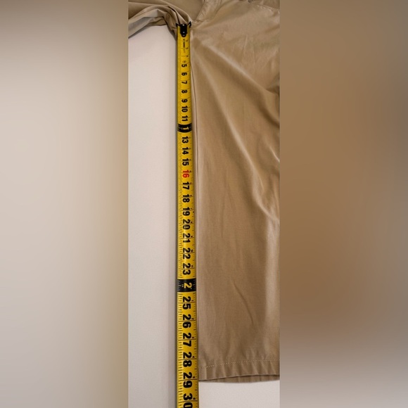 Brax Style CHUCK Men’s Five Pocket Golf Pants Size 34X29 Hi Flex Jersey Tan - Picture 12 of 13